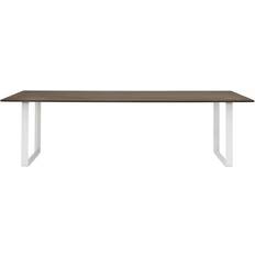 Muuto 70/70 Solid Smoked Oak/White Matbord 108x255cm