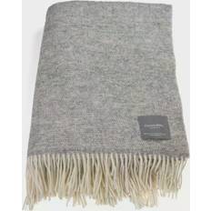 Stackelbergs Wool pläd offwhite Filt Grå, Vit (170x130cm)
