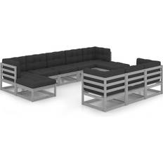 Utemöbler vidaXL dynor Loungeset