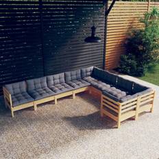Utemöbler vidaXL dynor Loungeset