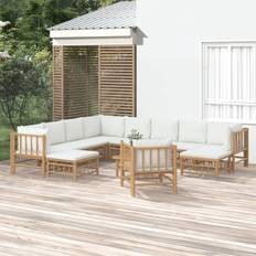 Utemöbler vidaXL 12 Loungeset, Bord inkl. 2 Stolar