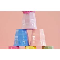 Rice Tazas pequeñas melamina, 6-pack Multicolor
