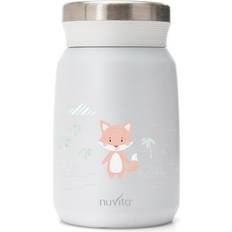 Børnetermokander Nuvita Thermos termoflaske Medium White 500 ml