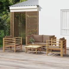 vidaXL 5 dynor Loungeset