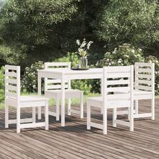 vidaXL 5 Piece Garden Patio Dining Set, 1 Table incl. 4 Chairs