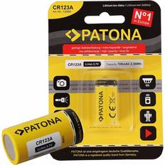 16340 Patona PA-BA-1309 Standard CR123A 16340 LI-ION 3.7V 700mAh Battery