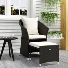 VidaXL Stål Loungeset vidaXL dynor 2 Loungeset