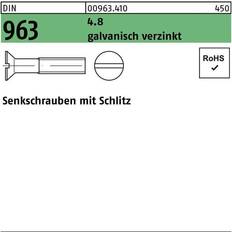 Lemvigh-Müller 4X80 DIN 963 4.8 FZB maskinskrue