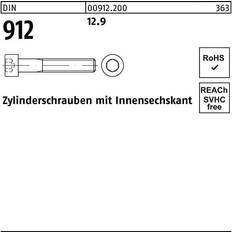 Lemvigh-Müller M 10X110 DIN 912 12.9 Sort Insex Set of 50