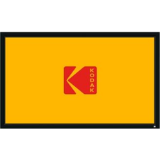 Projector Screens Kodak 120" Projector Screen with Fixed Frame, Black Velvet White Pvc White White