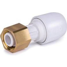 White Hose Connectors Hep2O HD25A/15WS Straight Tap Connector