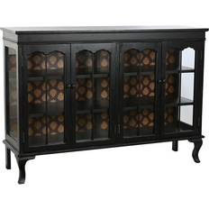 Black Sideboards Dkd Home Decor 142,5 Fir Crystal Sideboard