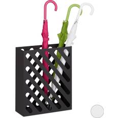 Relaxdays XL Supporto Rettangolare 15 cm Portaombrelli