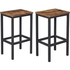 Barstole sæt Vasagle Rustikke Barstole Sæt Med 2 Barstol 42cm 2stk