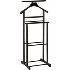 Betjäntställ Svart Massivt Trä 47 cm x 102 cm x D 36 cm