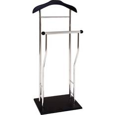 HAKU Möbel Men's Valet Chrome Black 45 cm x 110 cm x 30 cm Clothes Rack