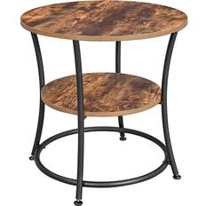 Tables Vasagle 2 Shelves Dark Brown Table de chevet