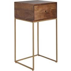 Bois Tables de chevet Wohnling 1 Tiroir 30 x 40 x 76 cm Table de chevet