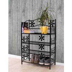 Metall regal schwarz MCW Metall Bücherregal