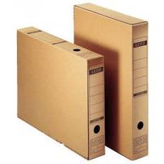 Brown Binders & Folders Leitz Premium Archiving Box A4