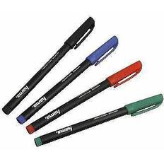 Noir Feutres Hama cd/dvd/blu-ray marker 4 pen set, black,red,blue,green