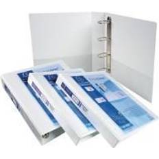 White Binders & Folders Exacompta Box of 10 Customizable Ring Binders 32 x 27.7 cm