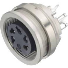 Binder 09-0320-00-05 Miniature Round Plug Connector Series 581 And 680 Nominal current details 5 A Pins: 5 Stereo-DIN