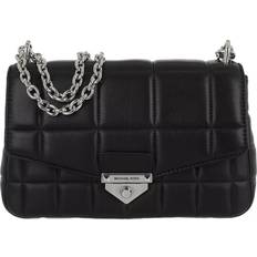 Michael Kors SoHo Large Quilted Leather Shoulder Bag - Black