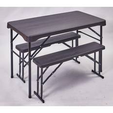 Brown Picnic Tables Hi Gear Richmond Folding Picnic