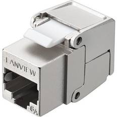 Lanview Cat6a Shielded flip jack keystone