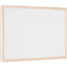 Bi-Office Tableau Blanc Magnétique 60 x 40 cm Avec 1 Marqueur et 2 Aimants