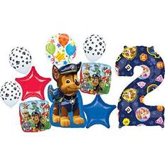 Paw patrol birthday decorations Mayflower Paw Patrol Party Supplies 2nd Birthday Balloon Bouquet Decorations