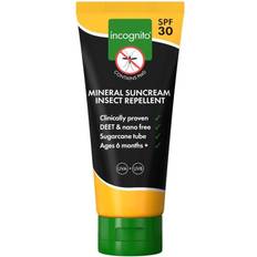 Incognito Repellente Per Insetti Con Crema Solare Minerale SPF30 100 ml