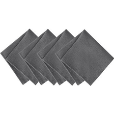 Cloth Napkins Elrene Home Fashions Laurel Solid Texture Cloth Napkin Grey
