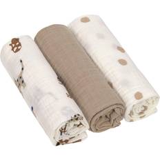 Lässig Swaddle Stofbleer 3-pak 85x85, Royal Blue