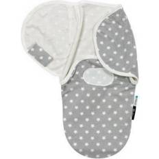 Asciugamani per bambini Alvi Wrap Harmony XL Stars Argento grigio