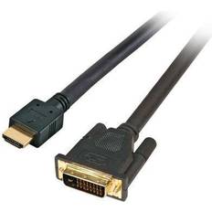 Kablar EFB Elektronik K5432SW.1 20 m HDMI Typ A Standard DVI Hanstik Rakt