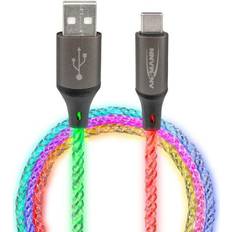 USB-A USB-C Cable with