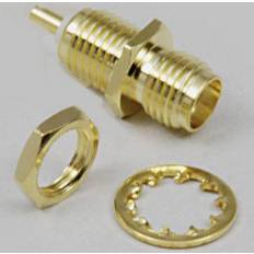 Guld Elektriske guitarer BKL Electronic 0409026, SMA, Guld, Messing, [Levering: 4-5 dage]