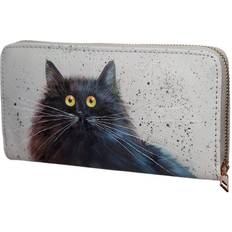 Puckator Zip Around Wallet - Kim Haskins Cat