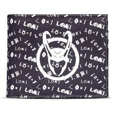 Marvel comics loki symbols & logos bi-fold wallet