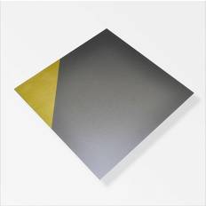 Platten Alfer alfer Kunststoffplatte, heißgeprägt 400 x 600 mm Kunststoff edelstahl optik