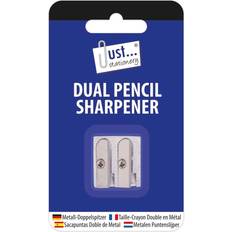 Just Stationery Blyantspidser i metal dual
