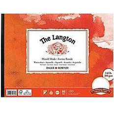 Daler rowney the langton watercolour hot pressed pad 12x9" 300gsm