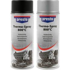 Pinturas Presto Pintura Térmica 800°C 400 ml Negro Mate (Aerosol) Negro