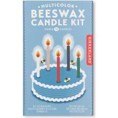 Mehrfarbig Kerzen & Zubehör Kikkerland Diy Multicolor Beeswax Candle Kit Kerze