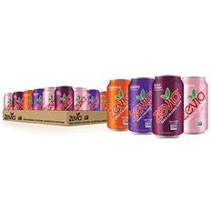 Zevia zero calorie soda, fruity variety pack, 12