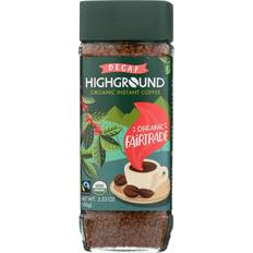 Organic instant coffee Highground Organic Instant Decaf Coffee, 3.53 Ounce