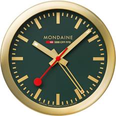 Alarm Clocks Mondaine Clock Alarm Forest Green