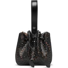 Alaïa Rose Marie black bracelet bag